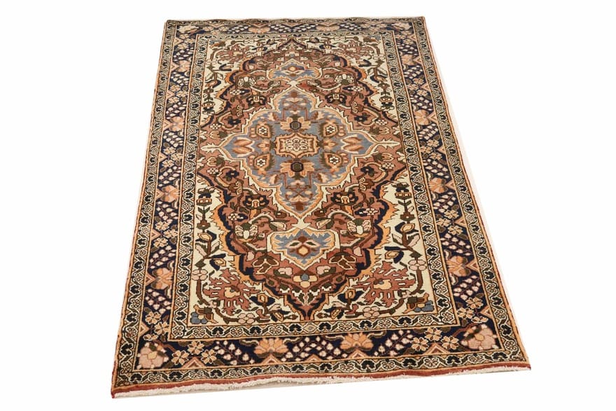 orientteppich-222x138-cm-bakhtiar-handgeknupft-wolle-kunstwerk-3 Bakhtiari Persian Rug 220 × 137 cm, Wool, hand-knotted