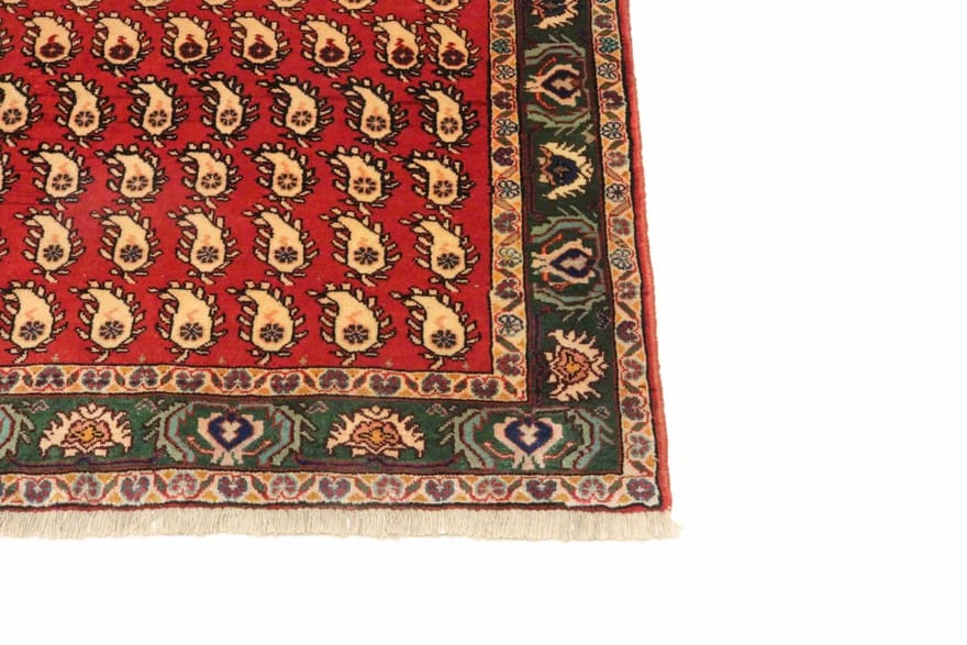 Hand-Knotted Wool Qashqai Persian Rug, 177 × 128 cm