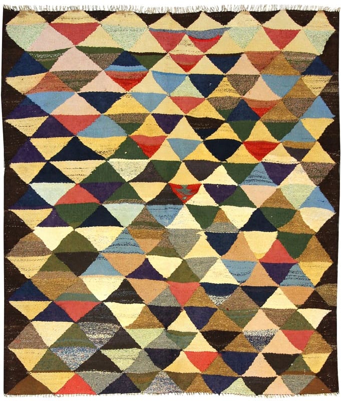 Kilim Persian Rug 196 × 171 cm, Wool, hand-woven