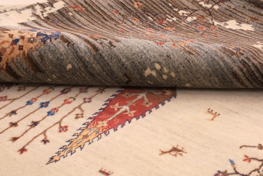 Loribaft Indian Rug 300 × 203 cm, Wool, hand-knotted