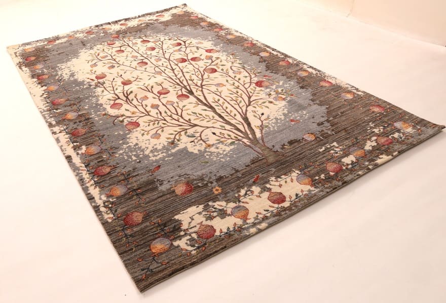 Loribaft Indian Rug — hand-knotted, 305 × 195 cm, Wool