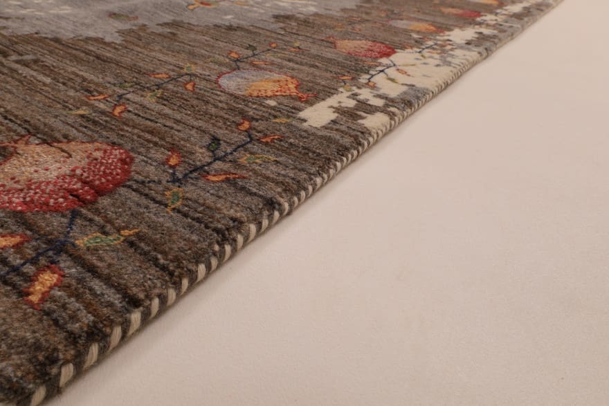 Loribaft Indian Rug — hand-knotted, 305 × 195 cm, Wool
