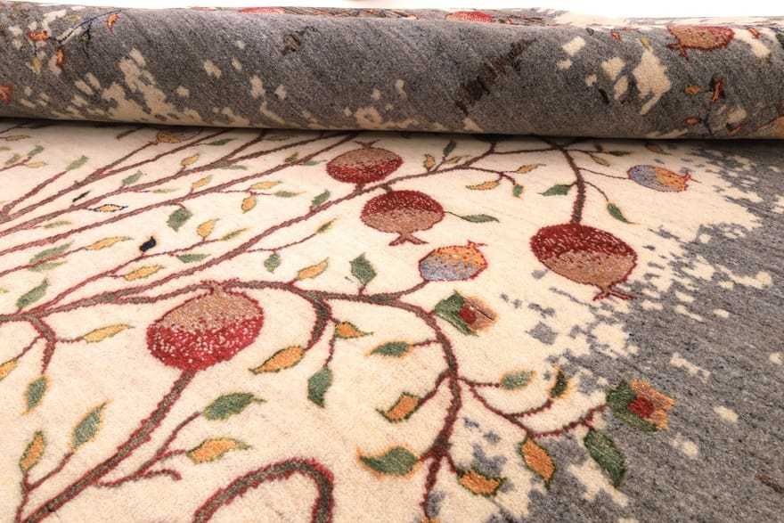 Loribaft Indian Rug — hand-knotted, 305 × 195 cm, Wool