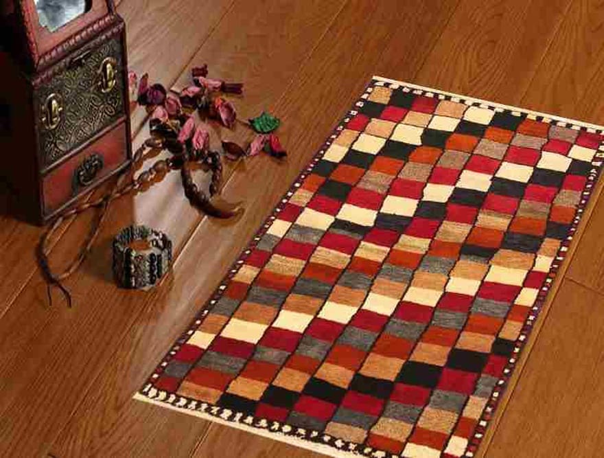 Qashqai Persian Rug — hand-knotted, 146 × 89 cm