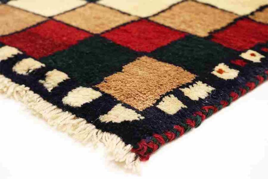 Qashqai Persian Rug — hand-knotted, 146 × 89 cm