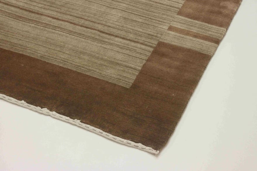Loribaft Indian Rug — hand-knotted, 238 × 179 cm, Wool