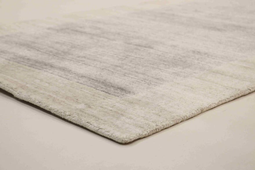 Loribaft Indian Rug — hand-knotted, 303 × 82 cm, Wool