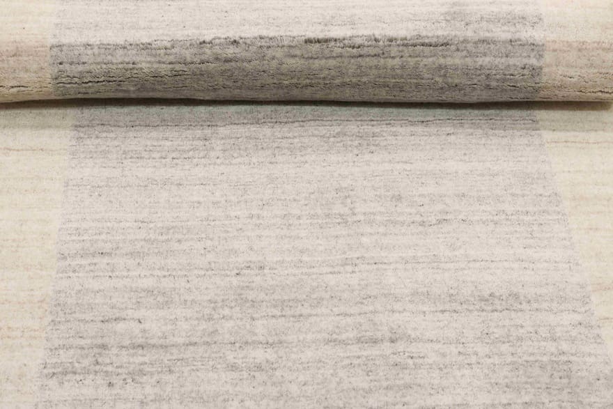 Loribaft Indian Rug — hand-knotted, 303 × 82 cm, Wool