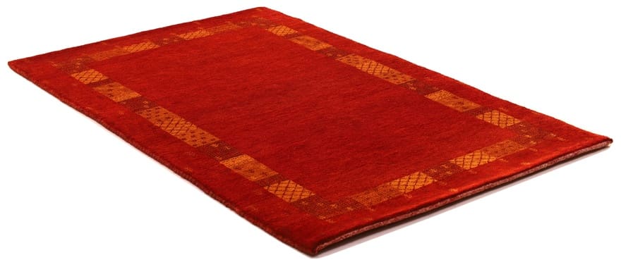 loribaft-orientteppich-202x139-cm-dunkelblau-200000-knoten-handgeknupft-6 Loribaft Indian Rug — hand-knotted, 200 × 138 cm, Wool