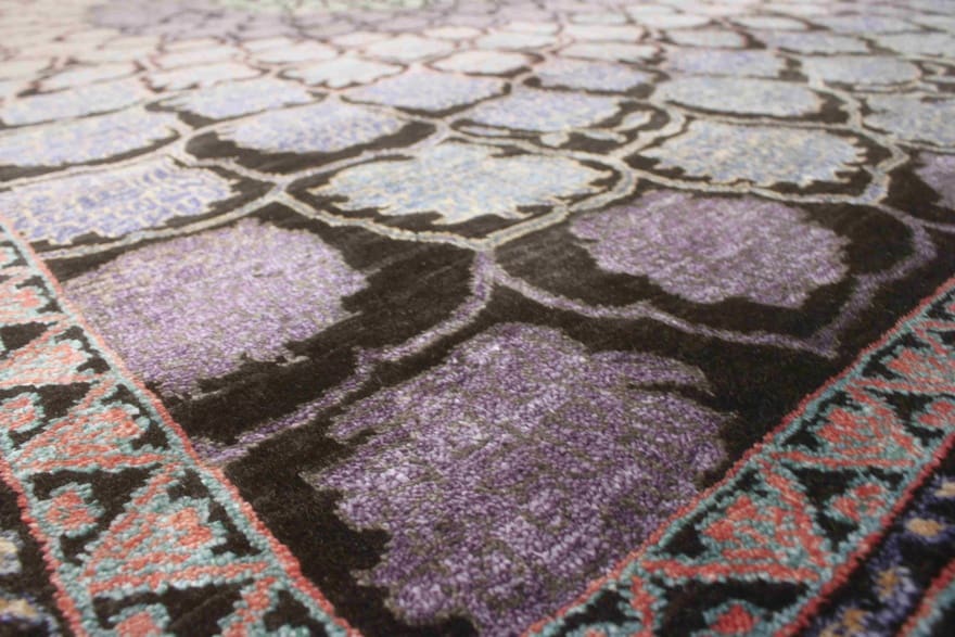 loribaft-orientteppich-240x171-cm-robust-handgeknupft-2 Hand-Knotted Wool & Silk Loribaft Indian Rug, 238 × 170 cm