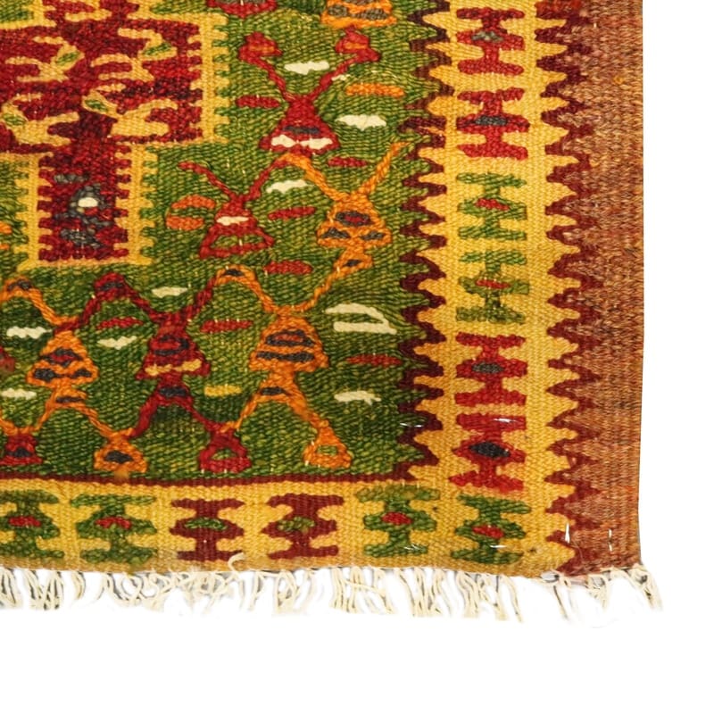 kelim-teppich-236x58-cm-hochwertig-handgewebt-orientteppich-8 Hand-Woven Wool Kilim Persian Rug, 234 × 57 cm