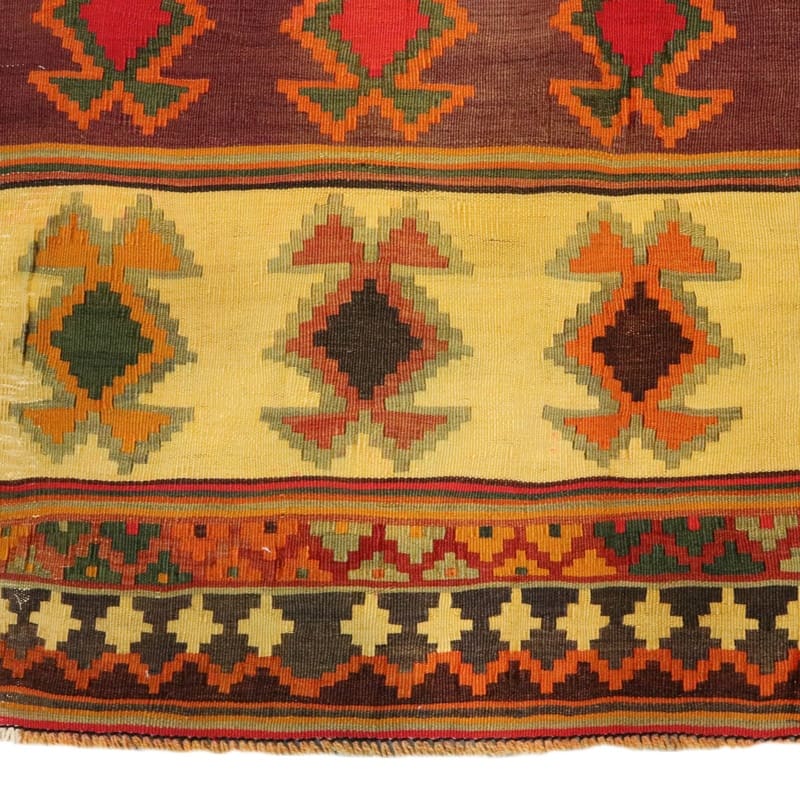 Kilim Persian Rug 308 × 132 cm, Wool, hand-woven