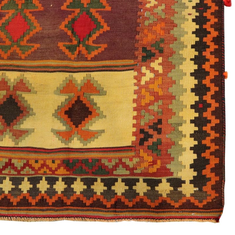 Kilim Persian Rug 308 × 132 cm, Wool, hand-woven