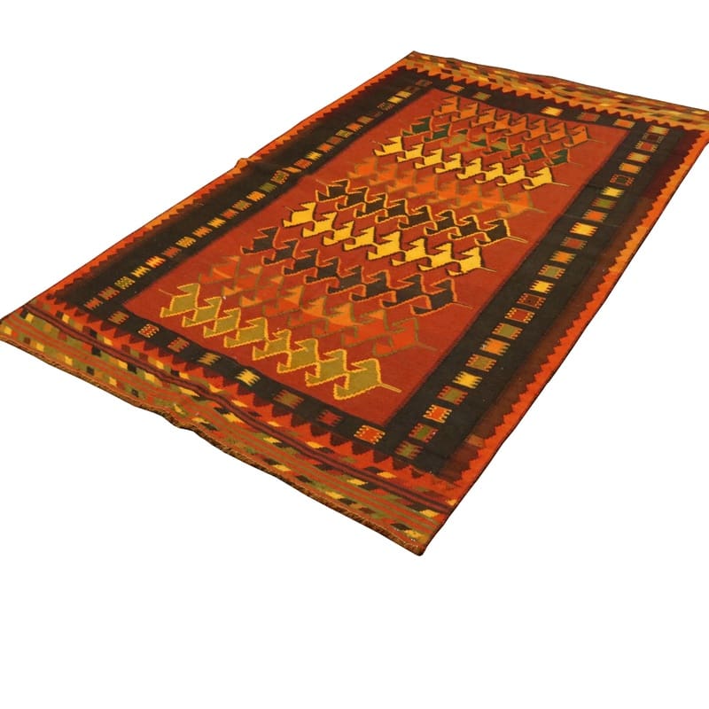 Kilim Persian Rug 254 × 153 cm, Wool, hand-woven