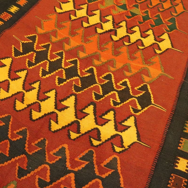 Kilim Persian Rug 254 × 153 cm, Wool, hand-woven