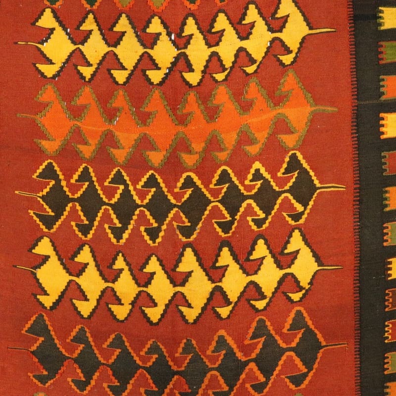 Kilim Persian Rug 254 × 153 cm, Wool, hand-woven