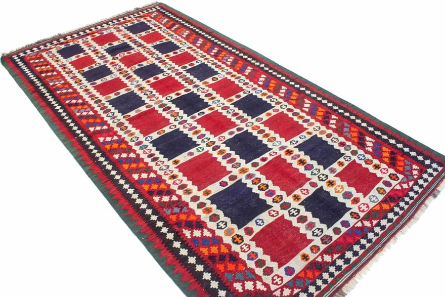 Kilim Persian Rug 303 × 163 cm, Wool, hand-woven