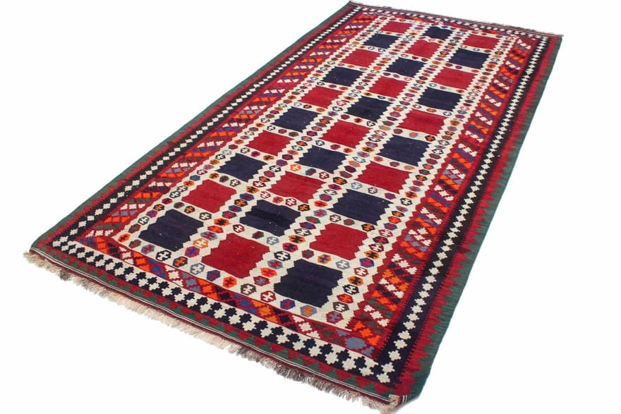 Kilim Persian Rug 303 × 163 cm, Wool, hand-woven