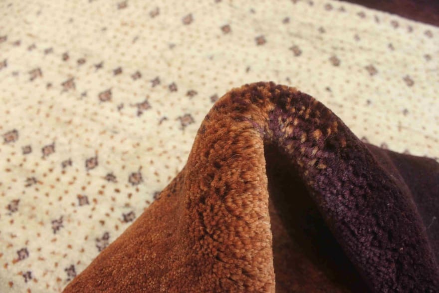 loribaft-teppich-248x168-cm-hochwertig-robust-handgeknupft-2 Hand-Knotted Wool Loribaft Indian Rug, 246 × 167 cm