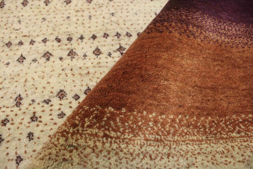 loribaft-teppich-248x168-cm-hochwertig-robust-handgeknupft-6 Hand-Knotted Wool Loribaft Indian Rug, 246 × 167 cm
