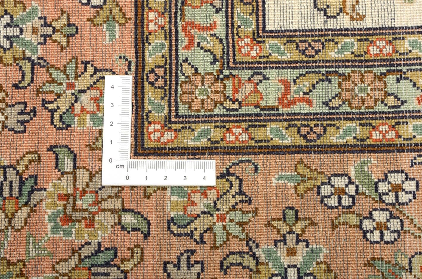 Kashmir Indian Rug 159 × 223 cm, Wool & Silk, hand-knotted