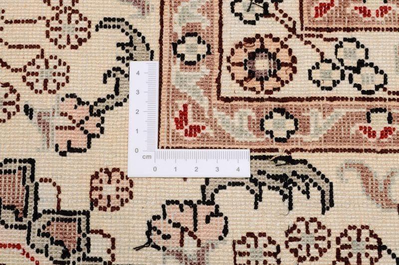 Qom Persian Rug 272 × 369 cm, Wool & Silk, hand-knotted