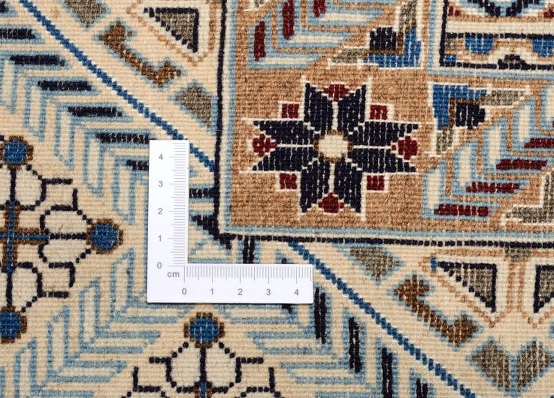Nain Persian Rug 204 × 299 cm, Wool & Silk, hand-knotted