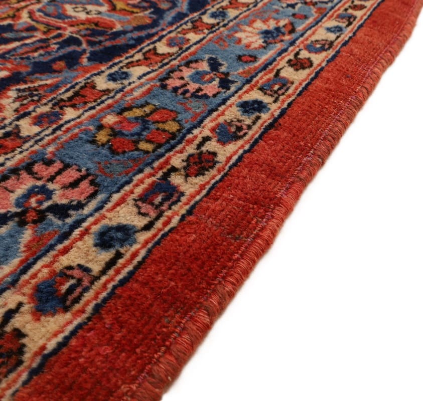 Antique Kashan Persian Rug — 343 × 230 cm, Wool