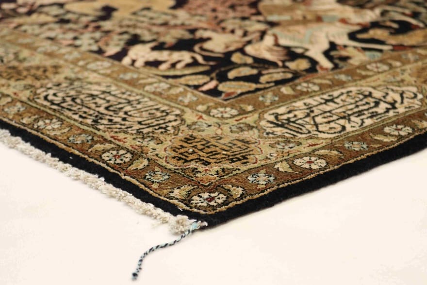 Qom Silk Rug 172×111 cm – Luxuriöser Oriental Rug hand-knotted