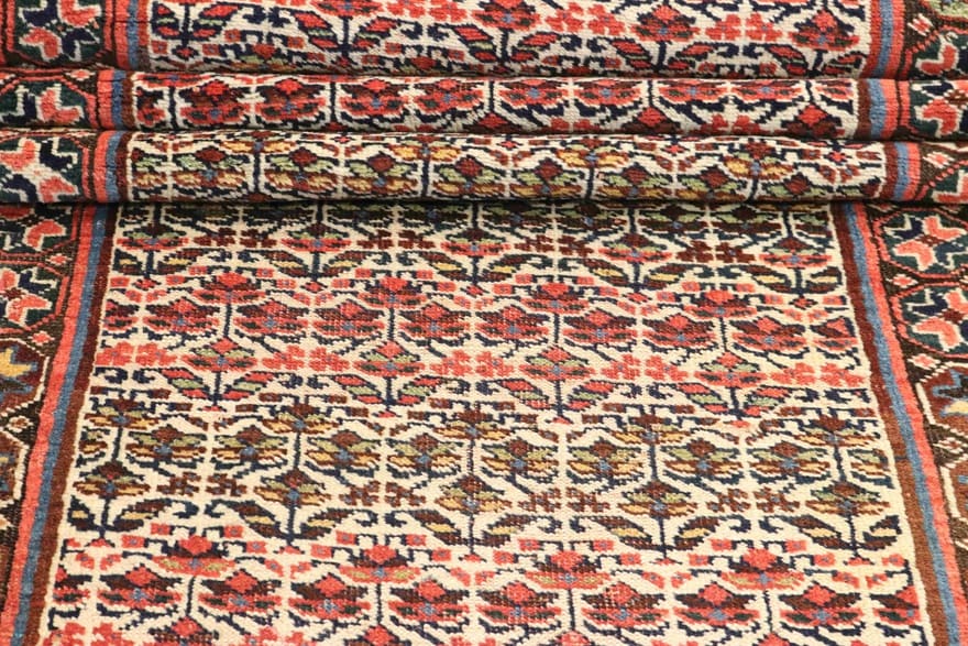 Antique Malayer Persian Rug — 365 × 84 cm, Wool