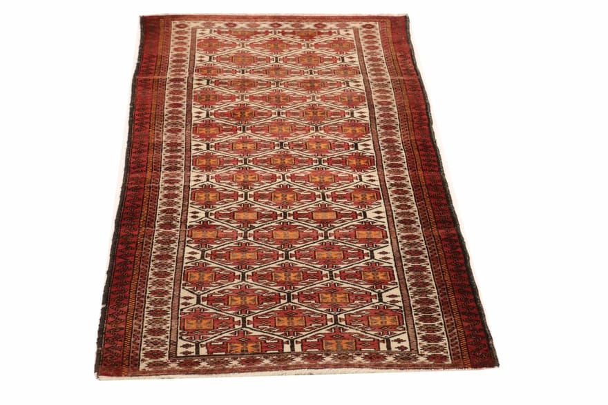 Antique Baluch Persian Rug, 167 × 80 cm, Wool