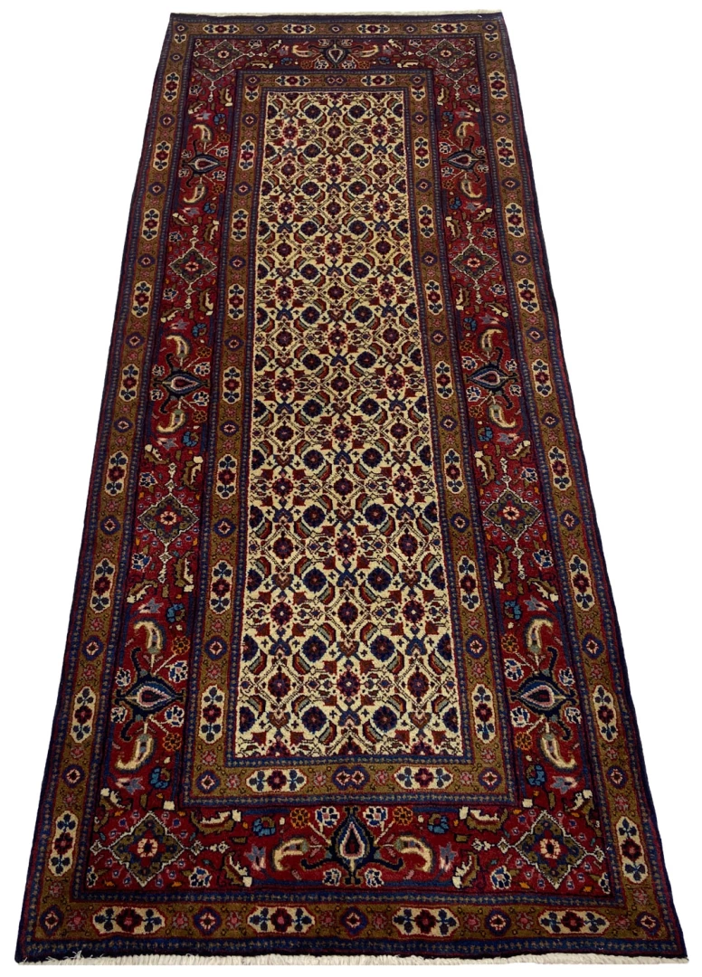 orientteppich-moud-195-x-79-cm-medaillon-360000-knoten-handgeknupft-1 Moud Persian Rug 195 × 79 cm, Wool & Silk, hand-knotted