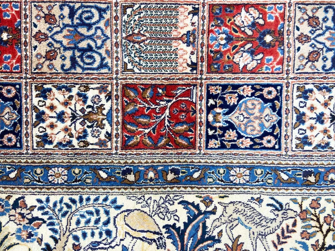 orientteppich-moud-354-x-249-cm-360000-knoten-handgeknupft-5 Hand-Knotted Wool & Silk Moud Persian Rug, 354 × 249 cm