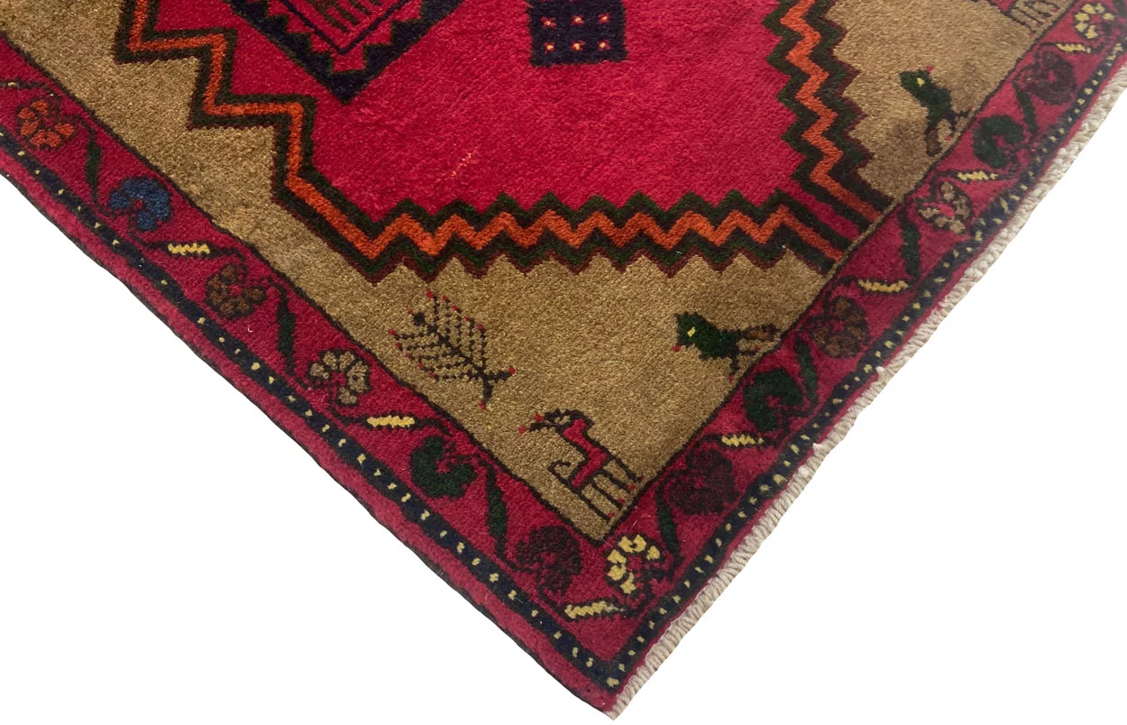 Qashqai Persian Rug 259 × 68 cm, Wool, hand-knotted