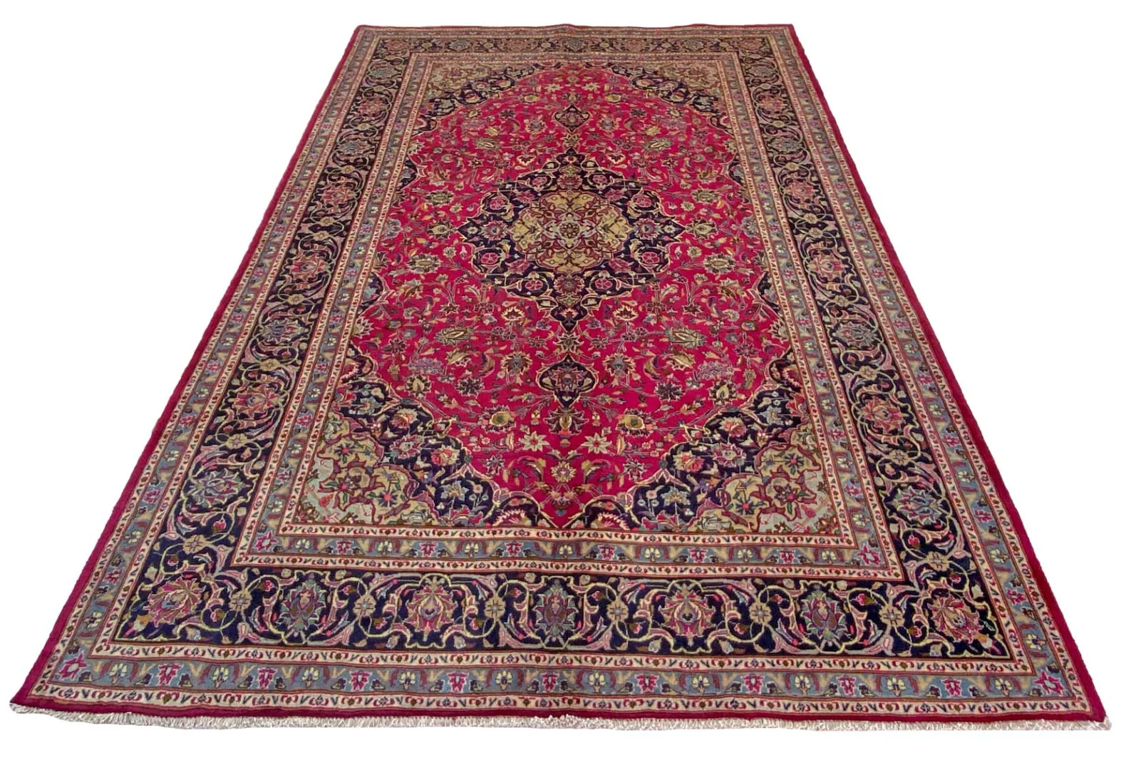 Kashmar Persian Rug 297 × 199 cm, Wool, hand-knotted