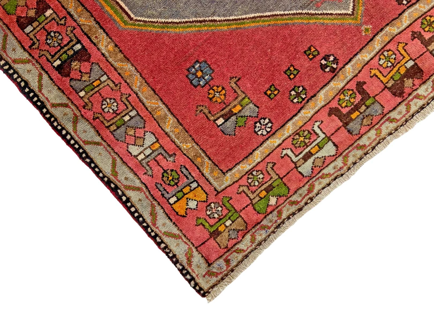 Hamadan Persian Rug 199 × 131 cm, Wool, hand-knotted