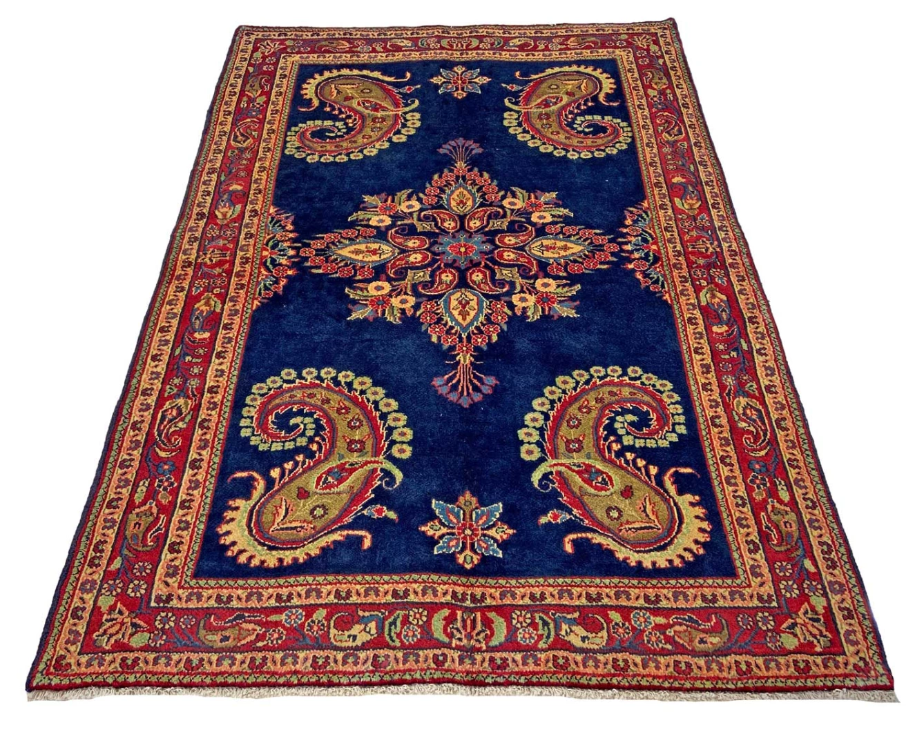hamadan-teppich-199-x-136-cm-100000-knoten-handgeknupft-1 Hamadan Persian Rug 199 × 136 cm, Wool, hand-knotted