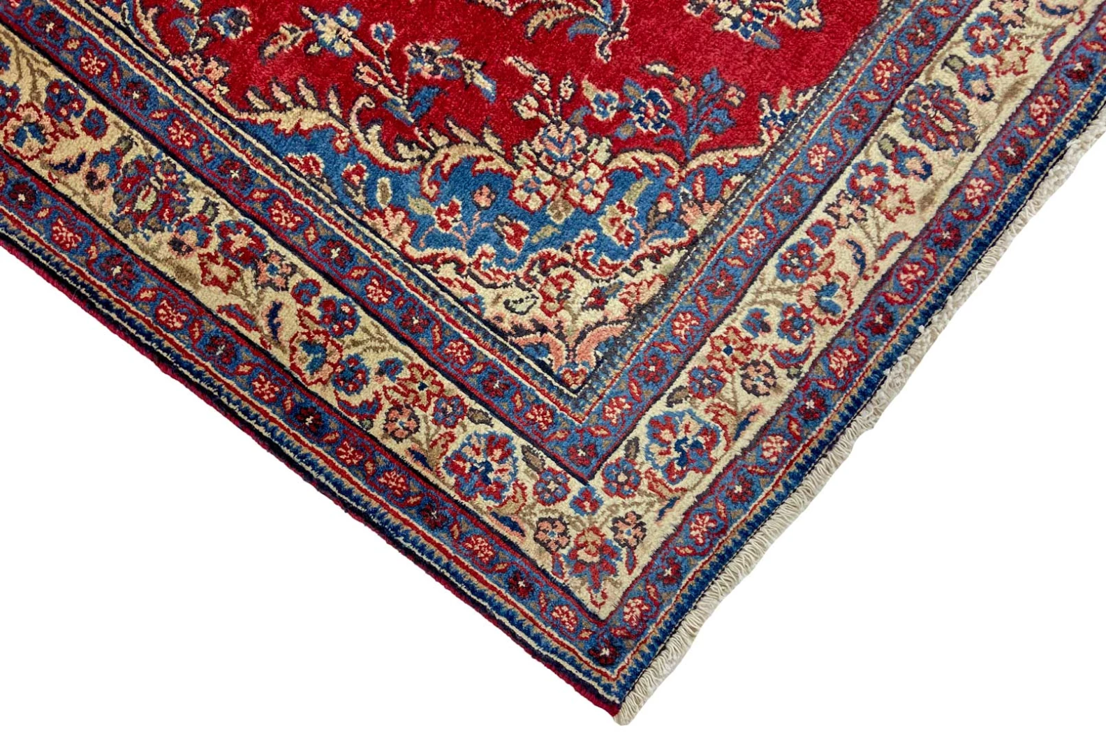 hamadan-teppich-229-x-139-cm-100000-knoten-handgeknupft-perserteppich-3 Hand-Knotted Wool Hamadan Persian Rug, 229 × 139 cm