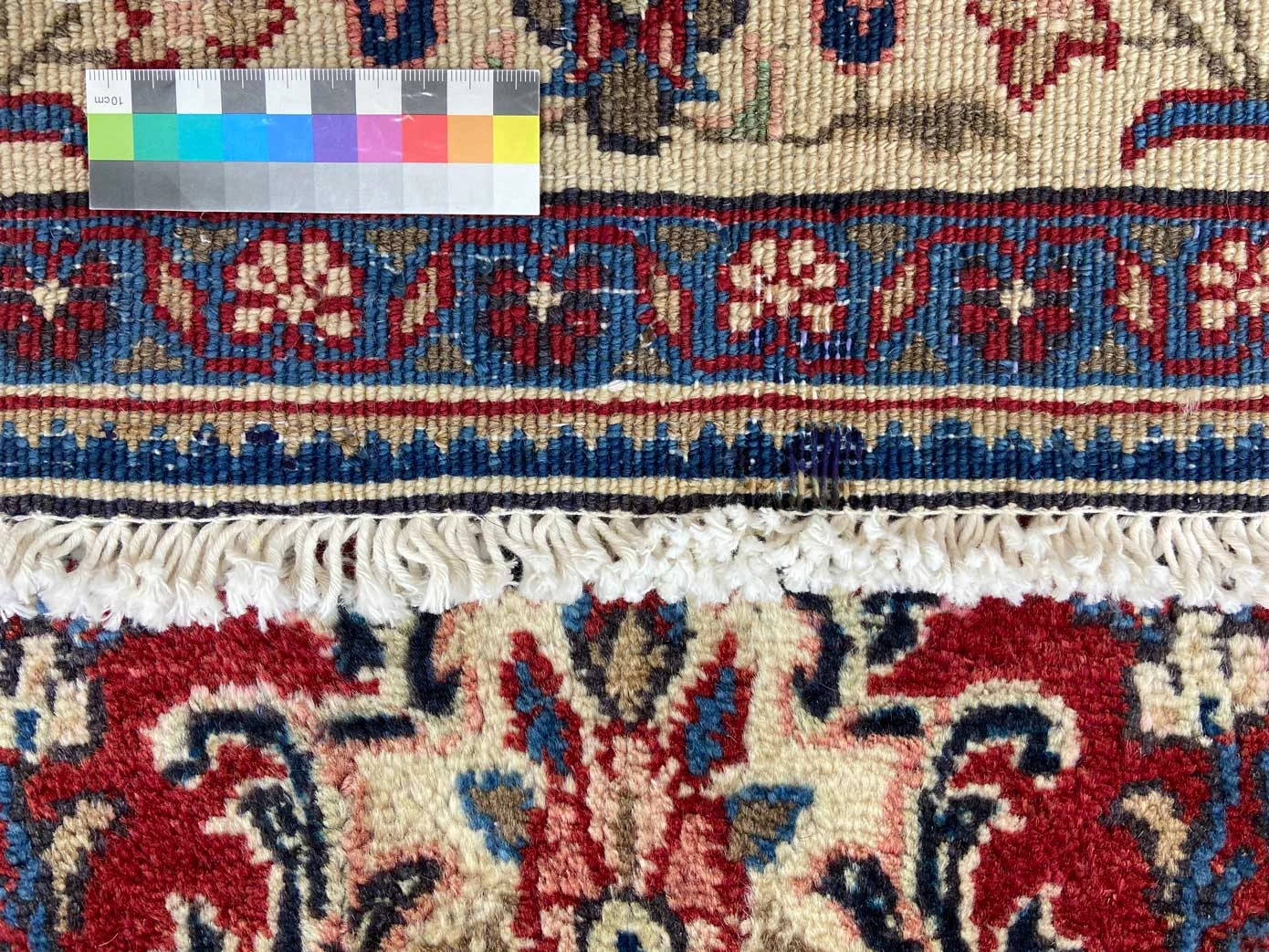 hamadan-teppich-229-x-139-cm-100000-knoten-handgeknupft-perserteppich-4 Hand-Knotted Wool Hamadan Persian Rug, 229 × 139 cm