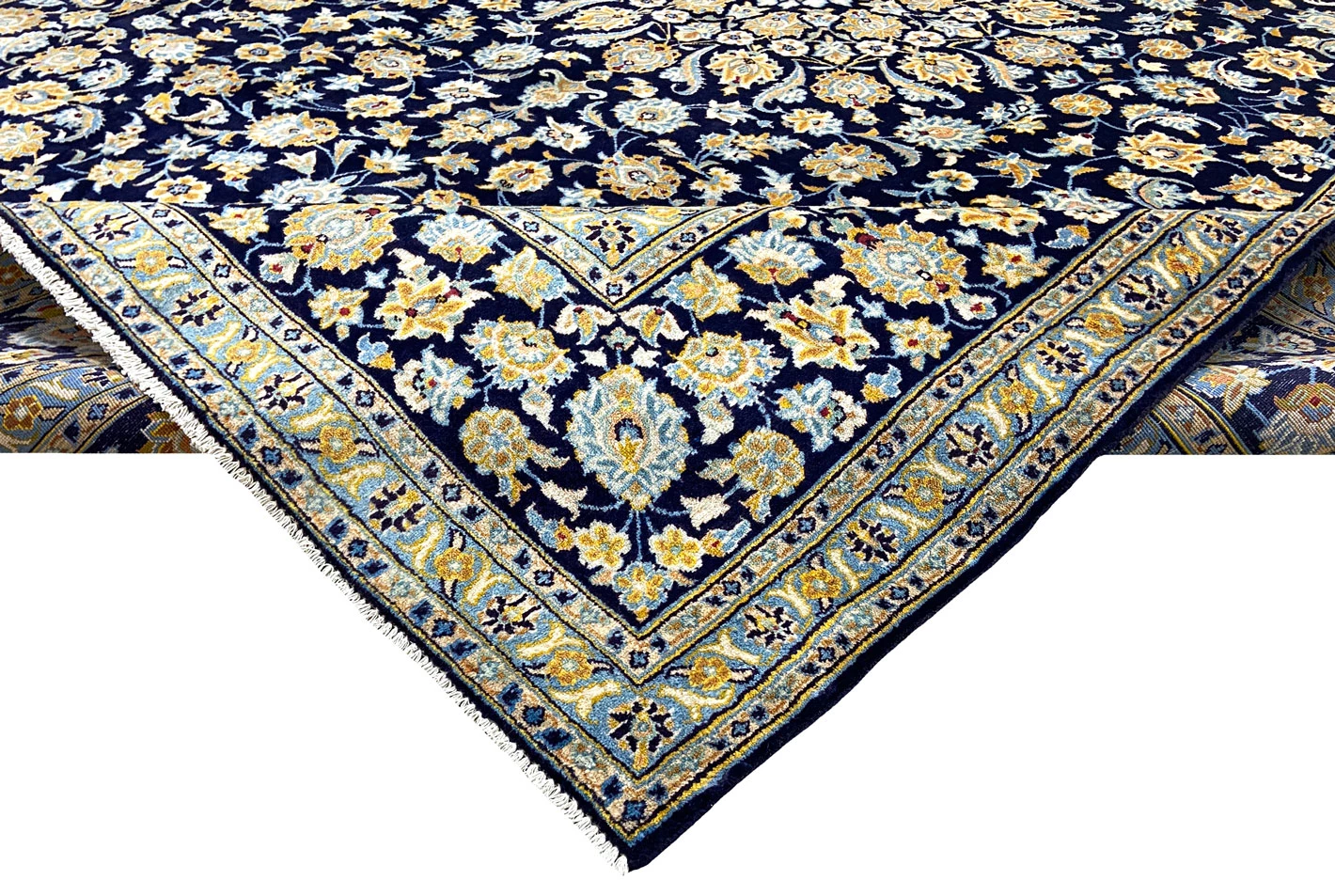 Kashan Persian Rug 402 × 306 cm, Wool, hand-knotted
