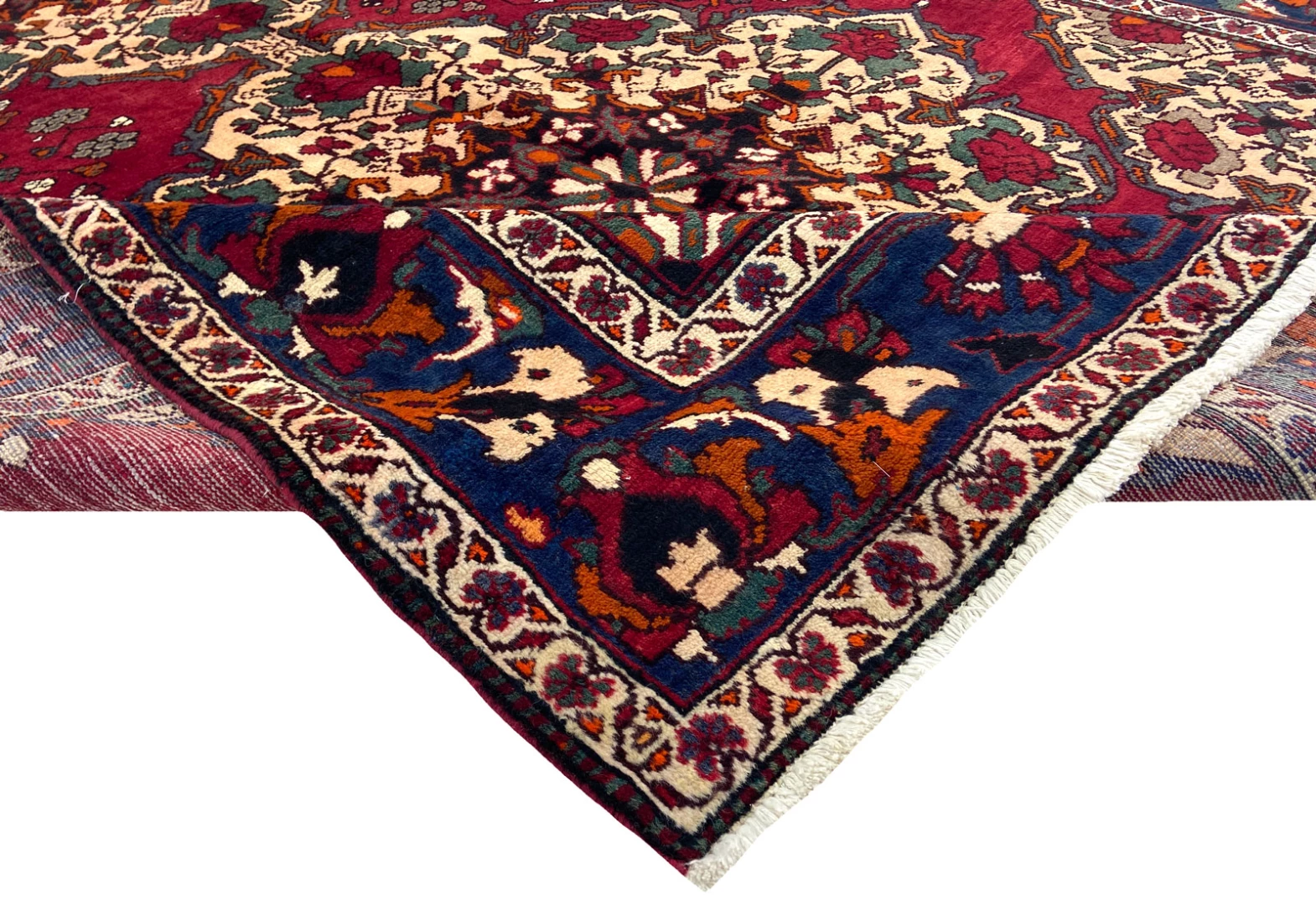 Shiraz Persian Rug 317 × 218 cm, Wool, hand-knotted