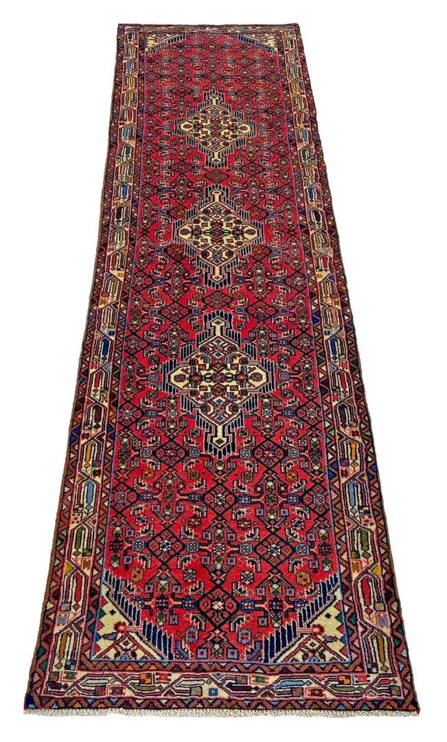 mahal-orientteppich-302-x-81-cm-200000-knoten-handgeknupft-1 Persian Rug — hand-knotted, 302 × 81 cm, Wool