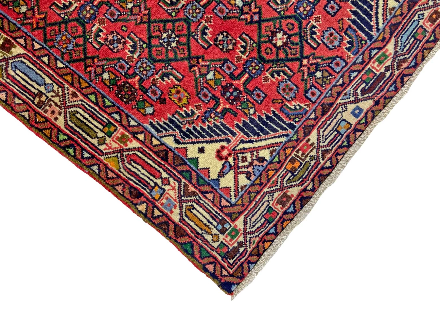 mahal-orientteppich-302-x-81-cm-200000-knoten-handgeknupft-3 Persian Rug — hand-knotted, 302 × 81 cm, Wool