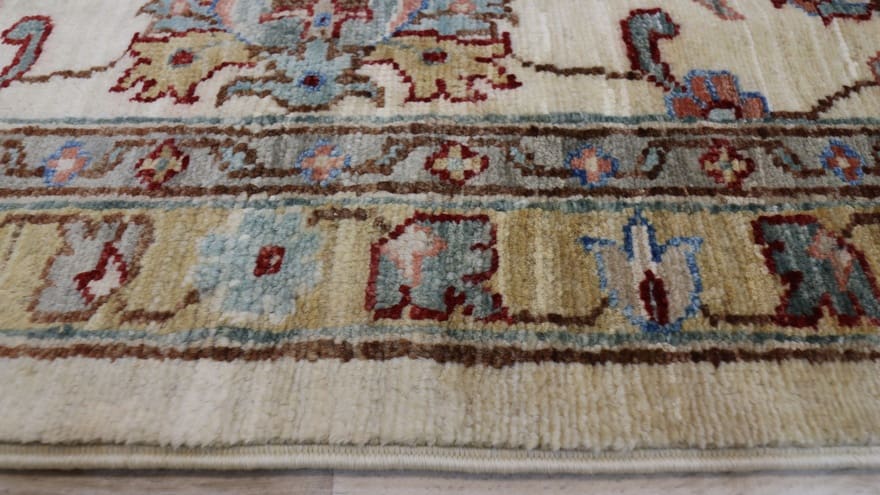 Ziegler Pakistani Rug — hand-knotted, 348 × 254 cm, Wool