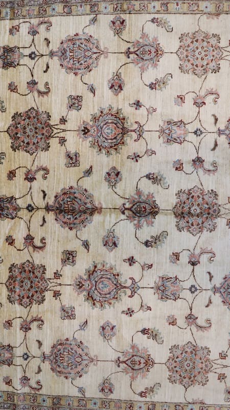Ziegler Pakistani Rug — hand-knotted, 348 × 254 cm, Wool