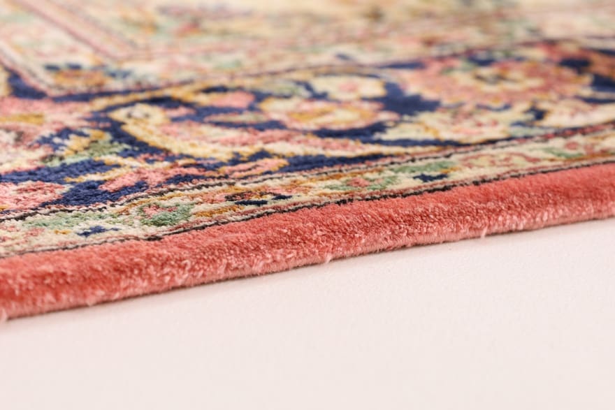 Kashmir Indian Rug — hand-knotted, 154 × 93 cm, Silk