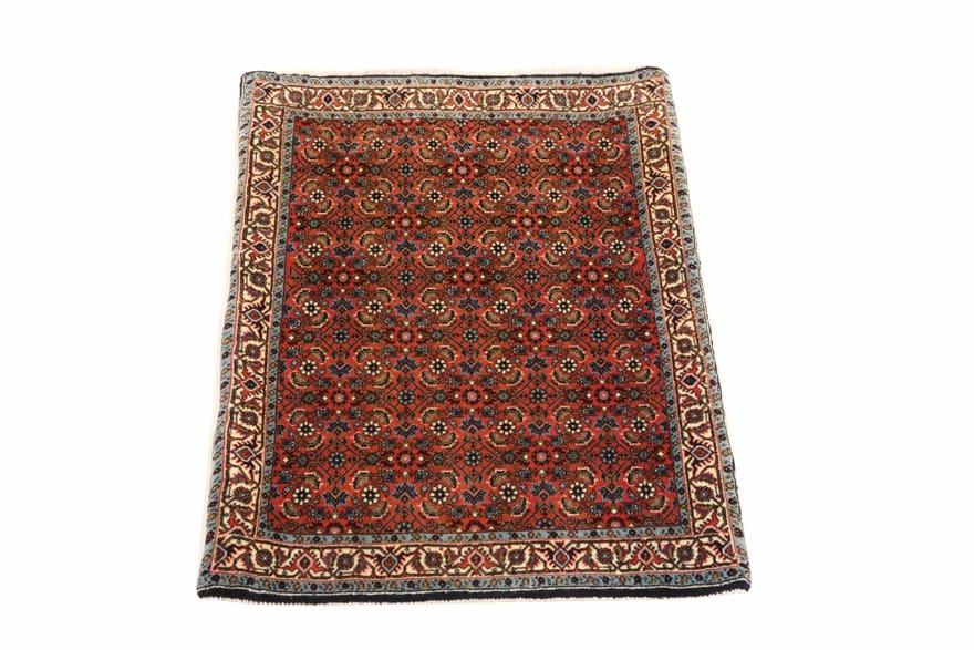 Bijar Persian Rug — hand-knotted, 102 × 74 cm, Wool