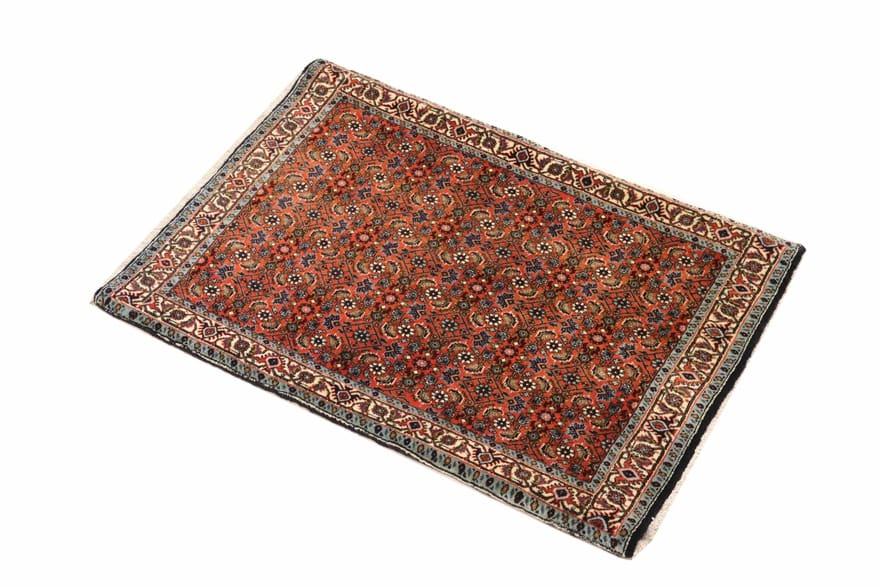 Bijar Persian Rug — hand-knotted, 102 × 74 cm, Wool