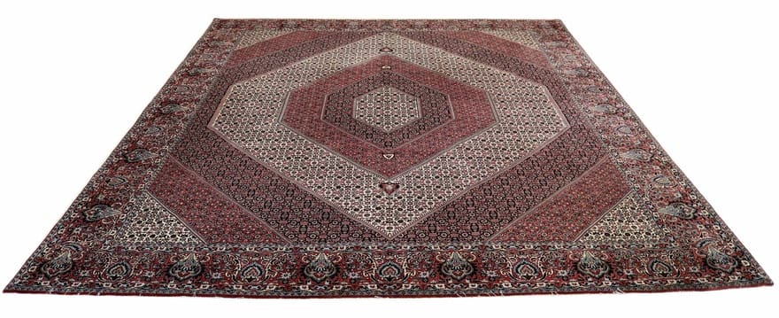 Bijar Persian Rug 393 × 344 cm, Wool, hand-knotted