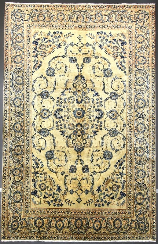 Kashan Persian Rug 304 × 201 cm, Wool, hand-knotted